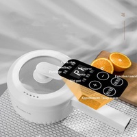 1.6L kuchenka elektryczna Student Pot wielofunkcyjny garnek gospodarstwa domowego glazura nieprzywierająca kuchenka ryżowar narzędzie kuchenne 220V 3